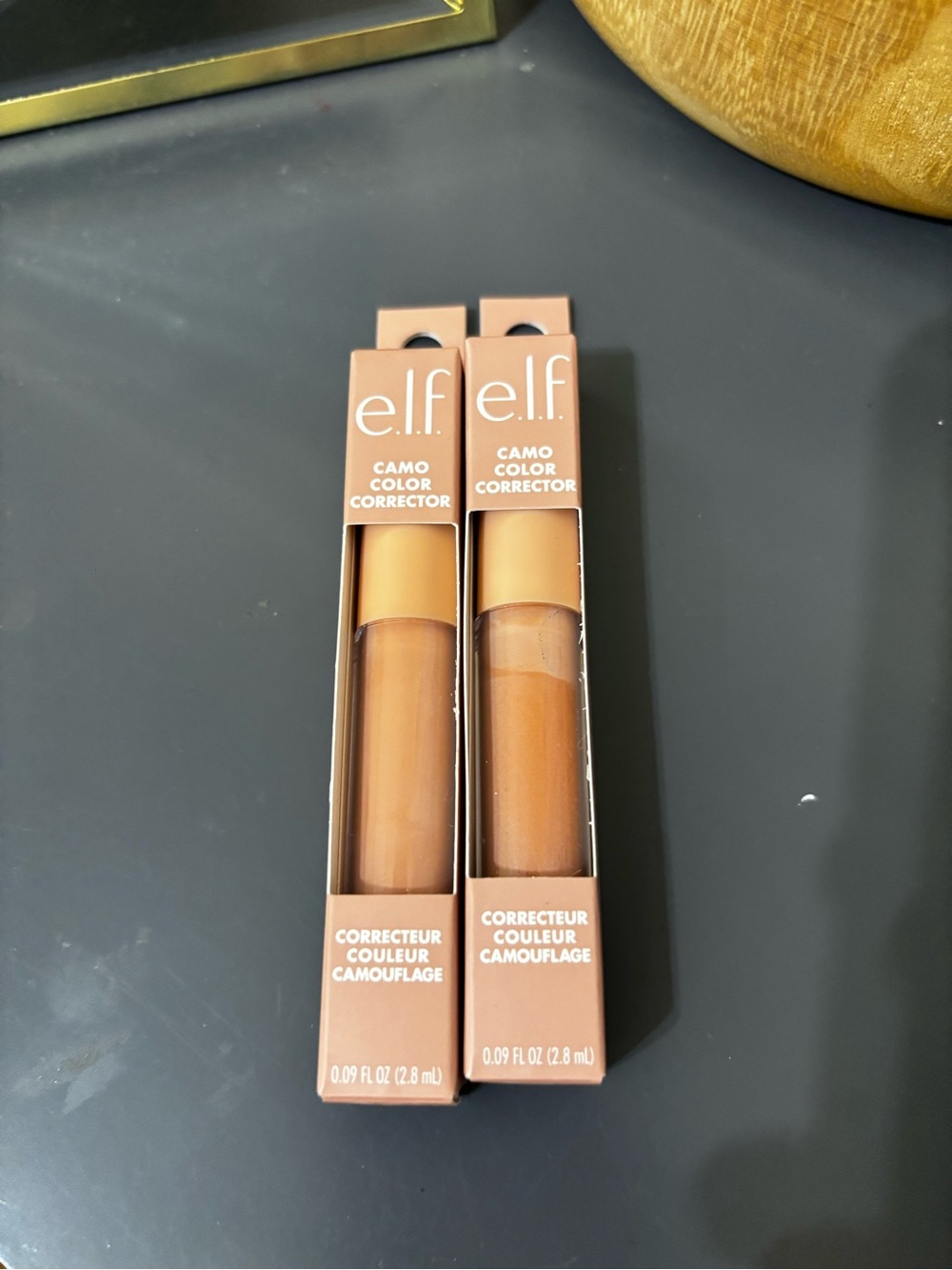 5 items x $25 - (2) e.l.f. Camo Color Corrector - Peach NEW